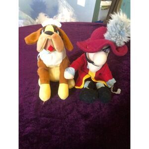 Disney Peter pan hook nanny dog plushes